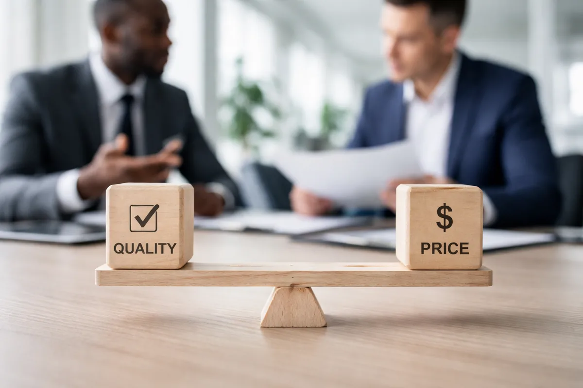 Faut-il prioriser la qualité ou le prix dans la négociation